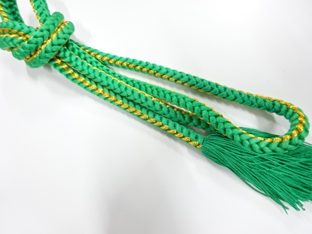 正絹　手組帯締め